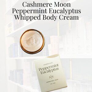 NWT Cashmere Moon Peppermint Eucalyptus Whipped Body Cream